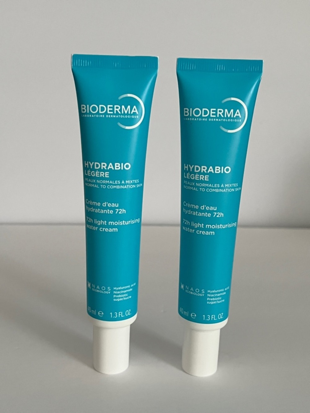 Bioderma Hydrabio Légère 72h Light Moisturising Water Cream - 40 mL/1.3 FL. OZ.